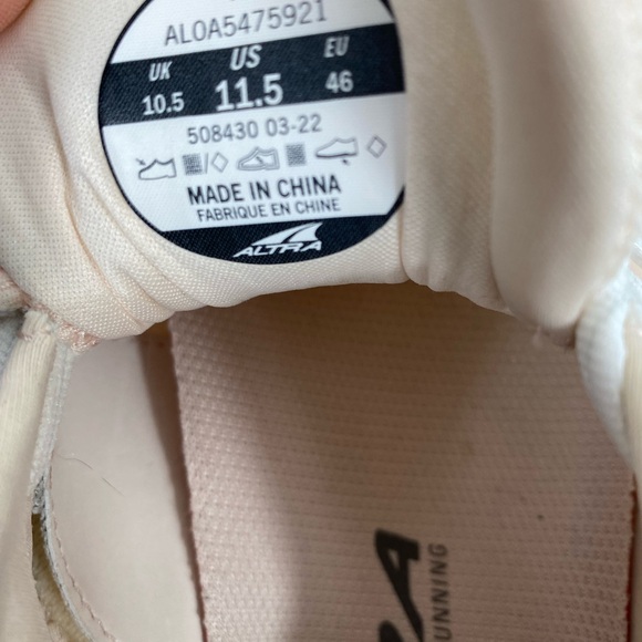 Altra Ego running athletic tennis shoes size 11.5. - Picture 7 of 7